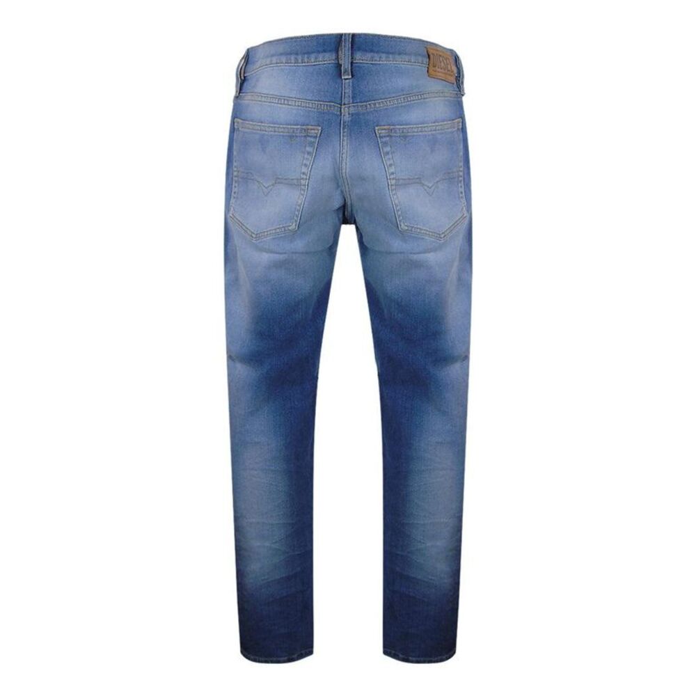 Diesel Mens D-Mihtry Straight Jeans / Washed Blue